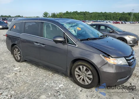 2014 Honda Odyssey Ex from USA, damaged, VIN 5FNRL5H42EB094801